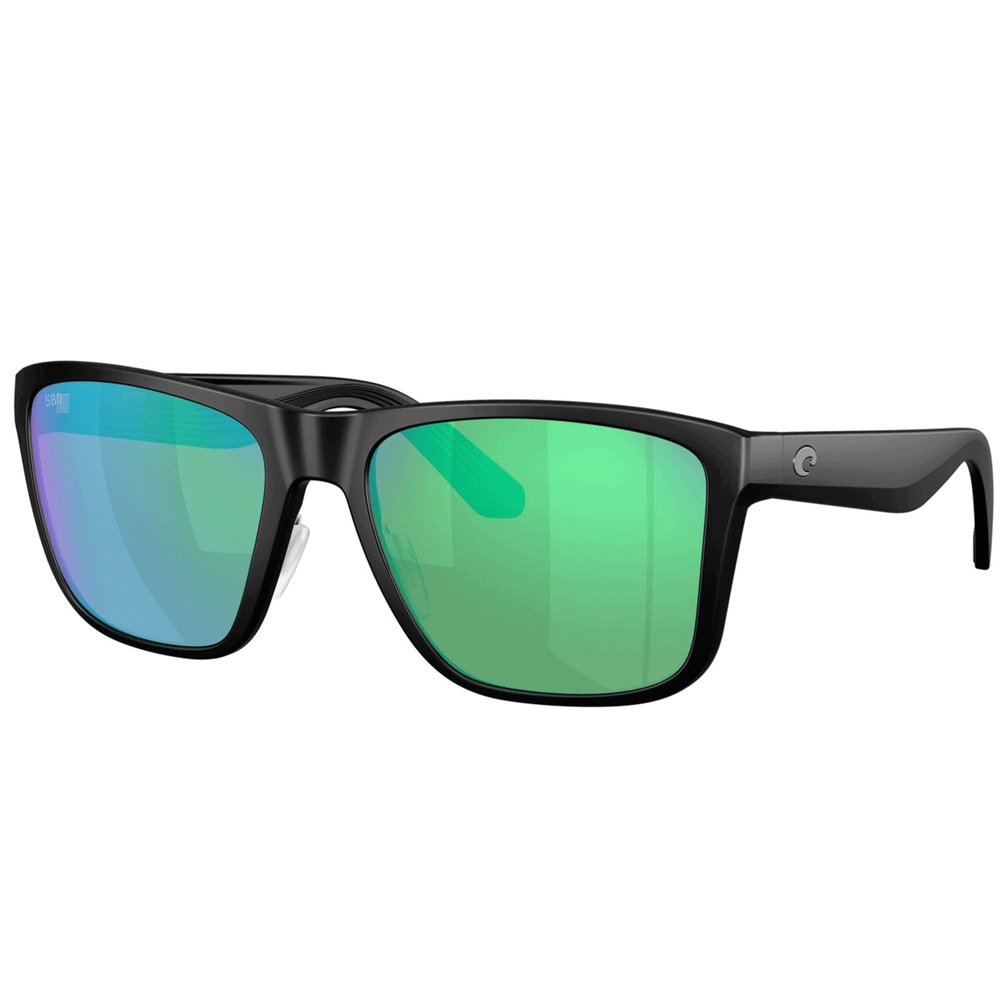 Los Alijos Matte Black Green Mirror 580G, view: 1
