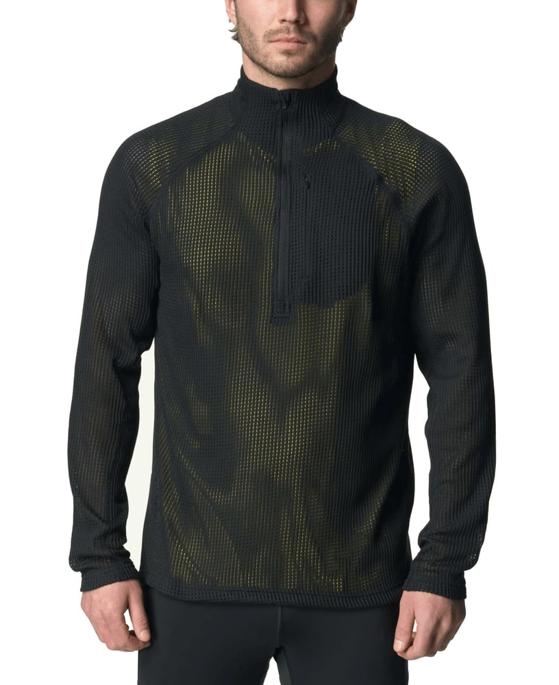 productImage: M's Pace Flow Half Zip True Black