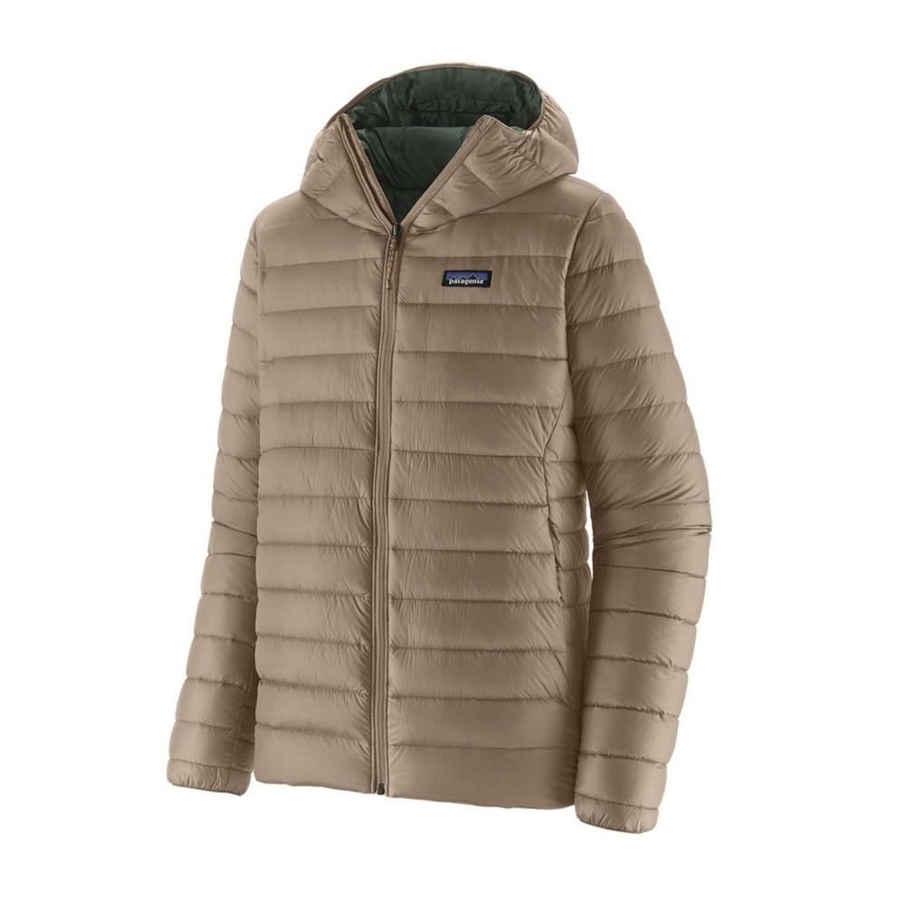 M's Down Sweater Hoody Seabird Grey, view: 1