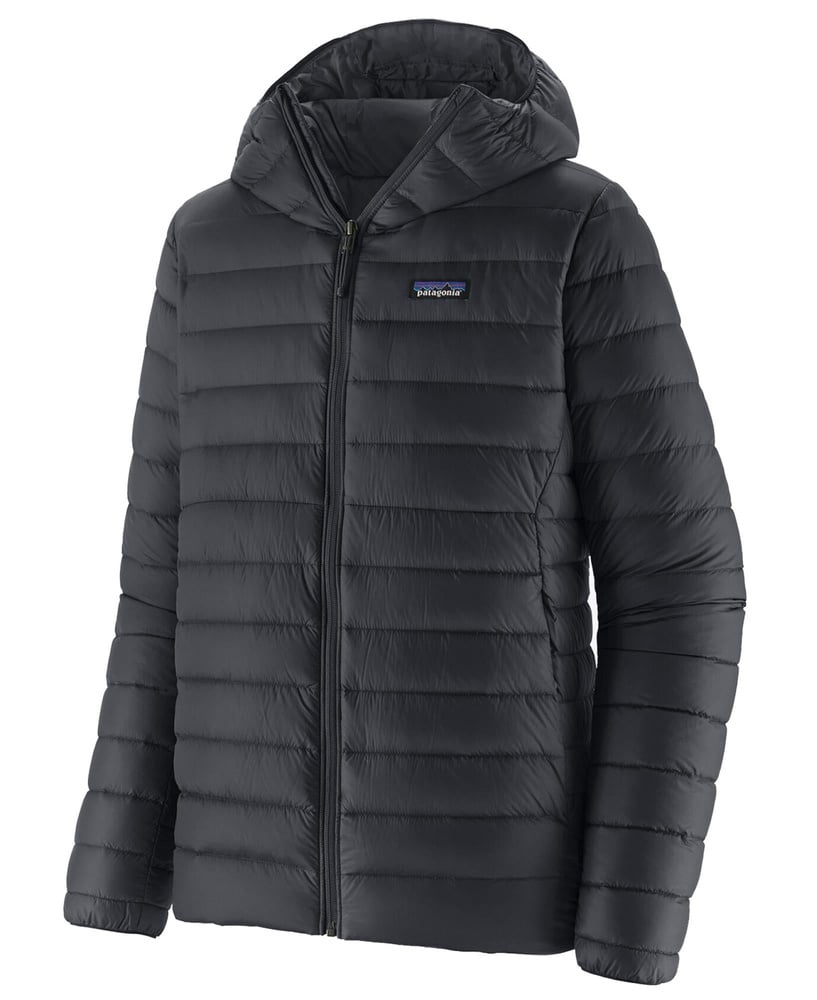 M's Down Sweater Hoody Black, view: 1