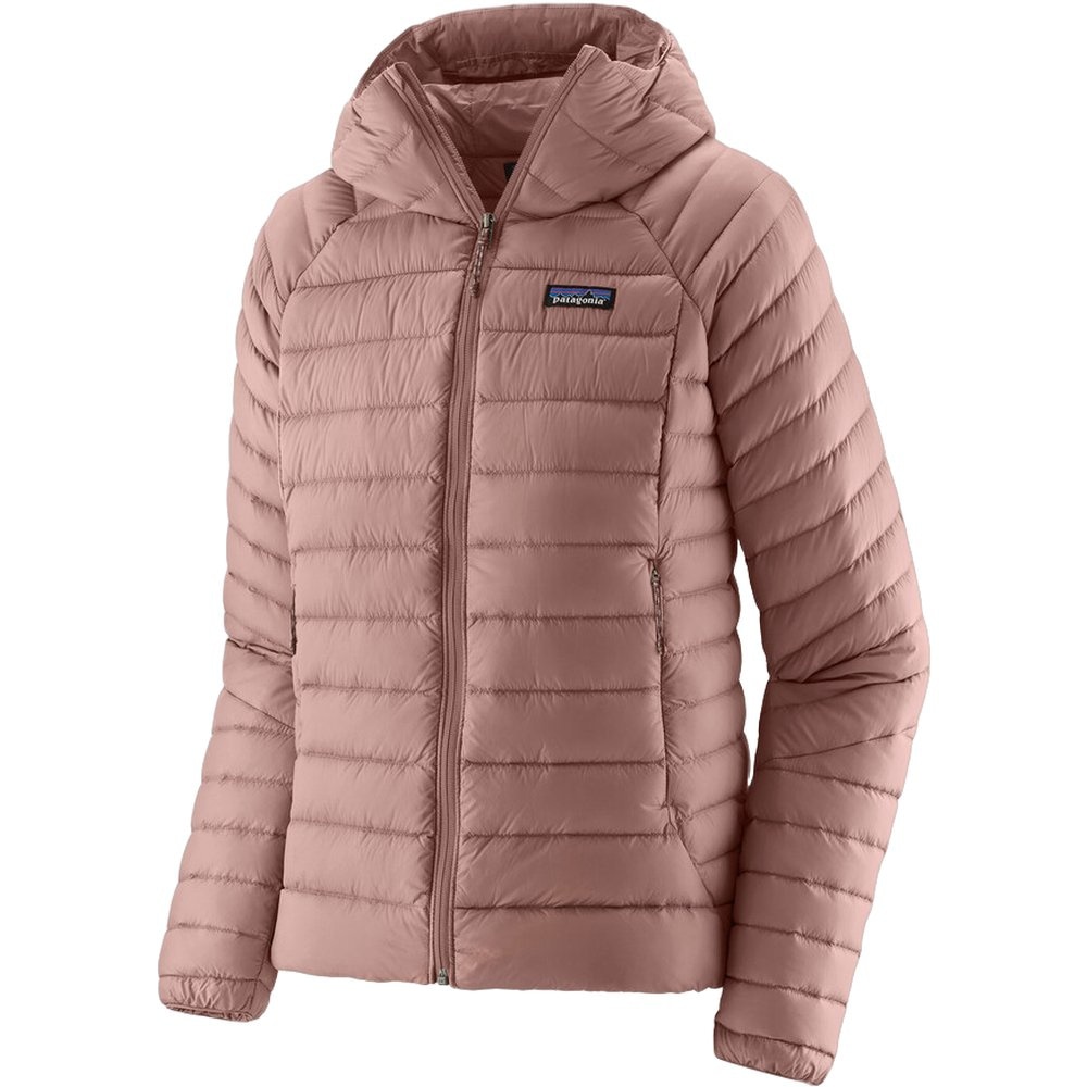 W's Down Sweater Hoody Moonrise Taupe, view: 1