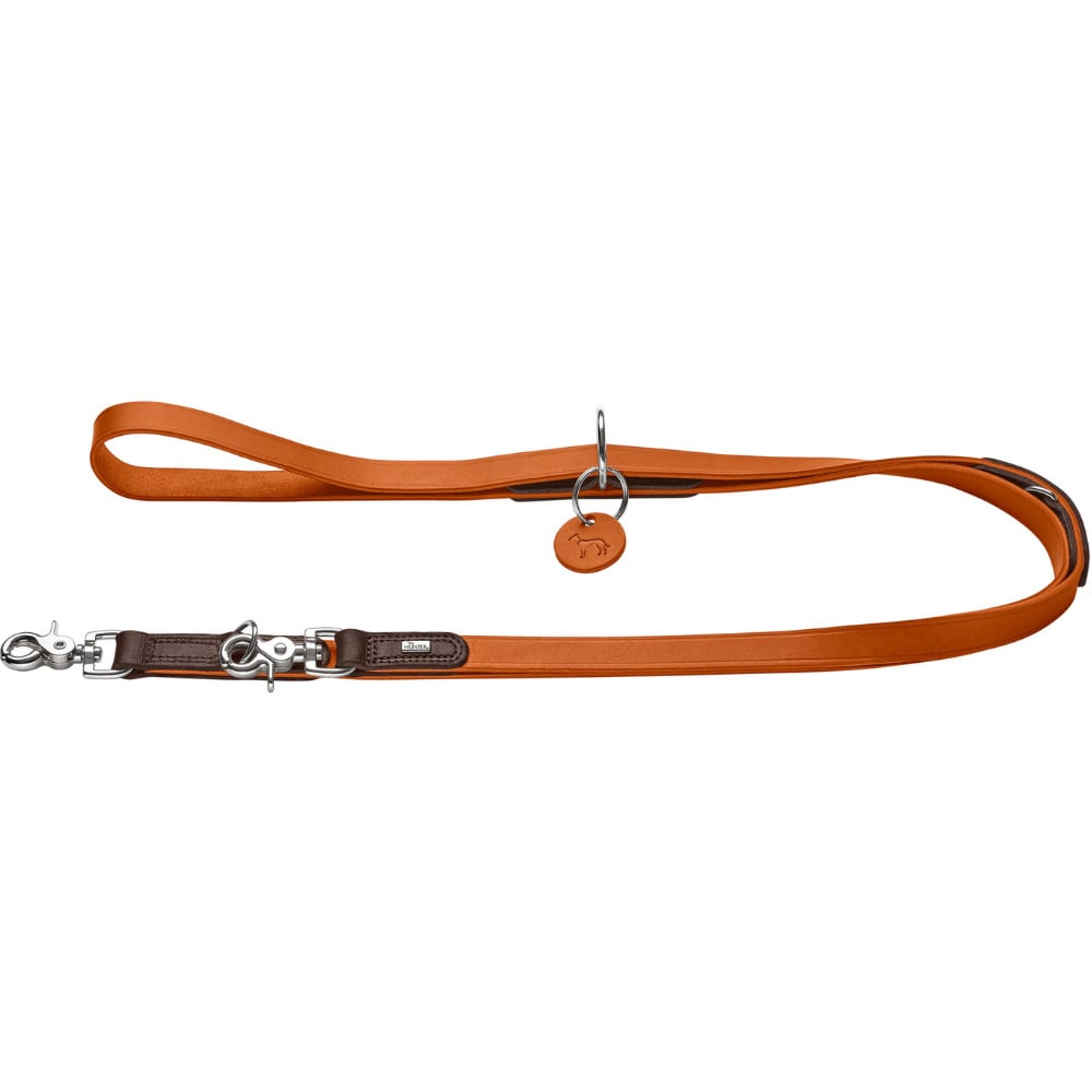 productImage: T-Leash Lemvig 20/200 Leather Orange/Dark Brown