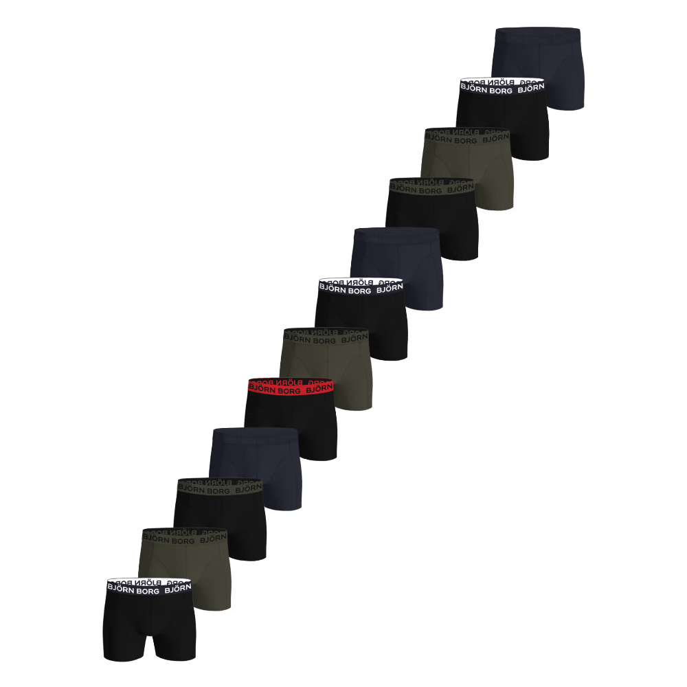 Cotton Stretch Boxer 12-Pack M's Mp001 - Multipack 1, view: 1