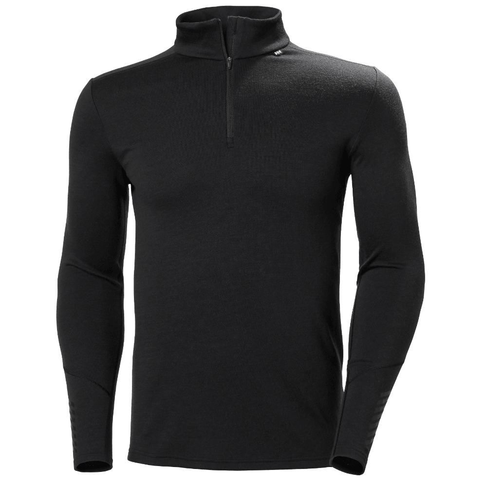 productImage: Lifa Merino Midweight 1/2 Zip Herr Svart