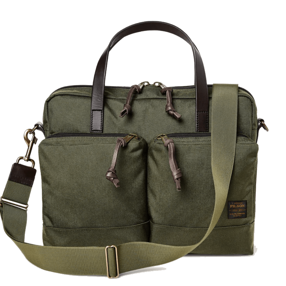 productImage: Dryden Briefcase Otter Green