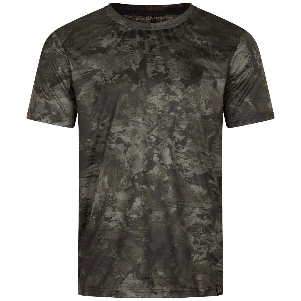 M's Härkila Noctyx Camo Kortärmad T-Shirt Axis Msp®Black/Black, view: 1
