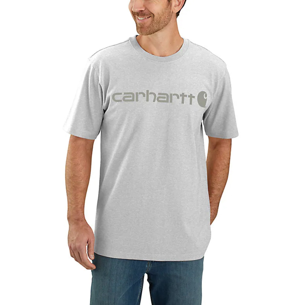 productImage: M's Dearborn Relaxed Logo T-Shirt Heather Gray/Gray