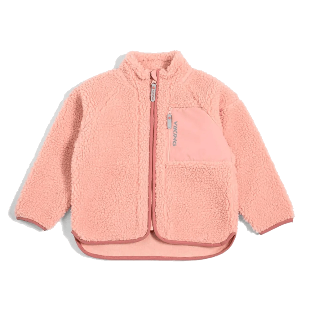 productImage: Viking Playtime Pile Midlayer Jacket Kids Light Pink