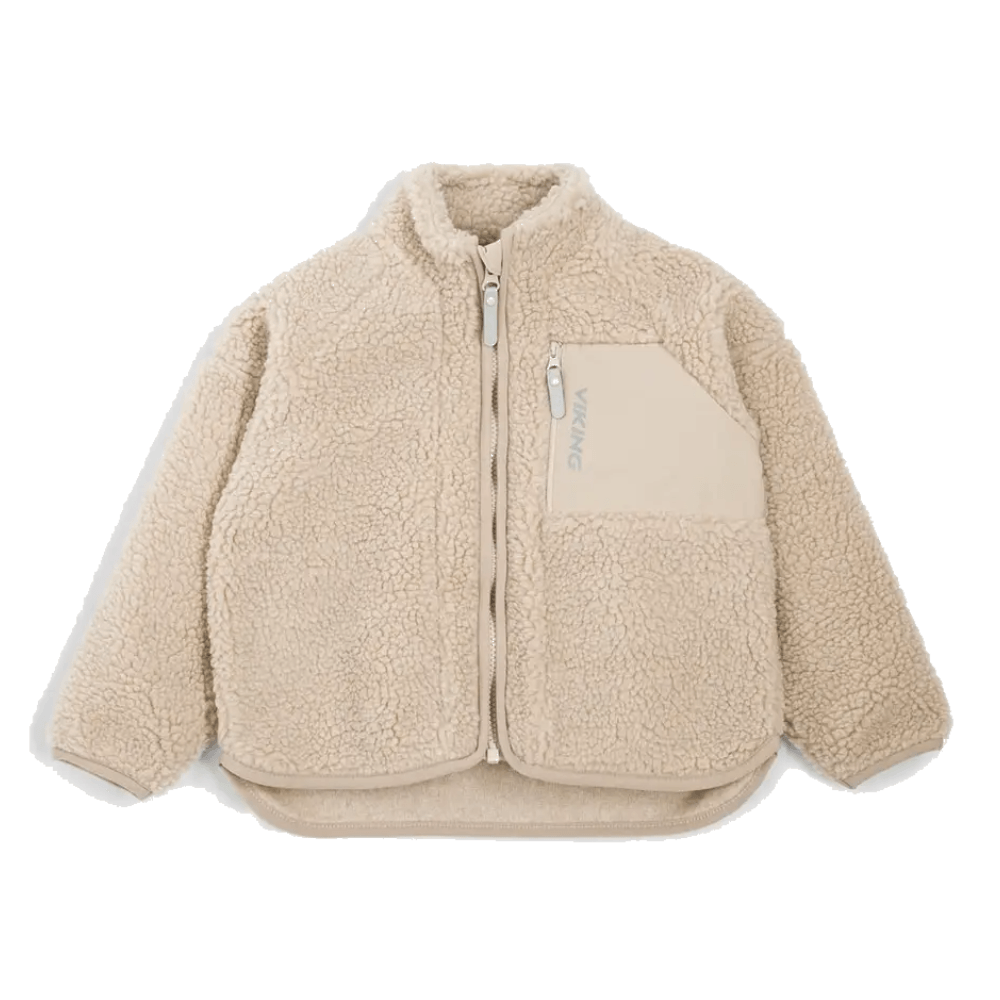 productImage: Viking Playtime Pile Midlayer Jacket Kids Cement