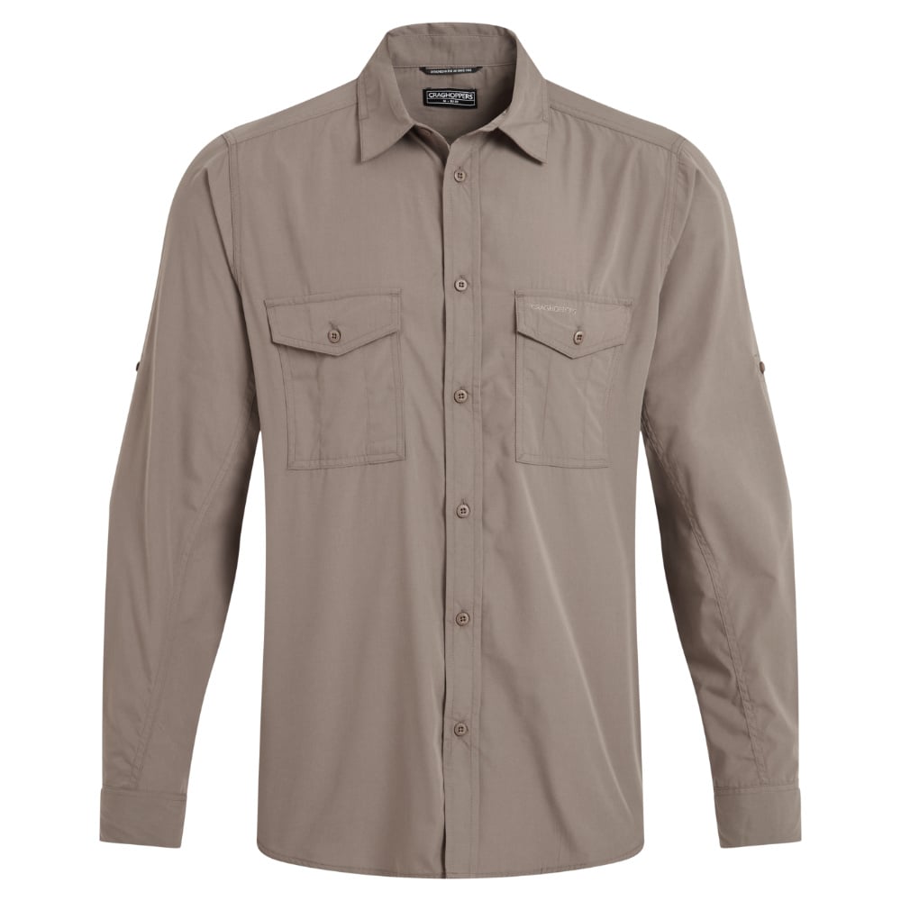 productImage: M's Kiwi Ii Long Sleeved Shirt Pebble