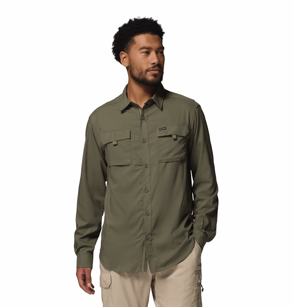 productImage: Silver Ridge™ Utility Ii Ls Shirt Stone Green