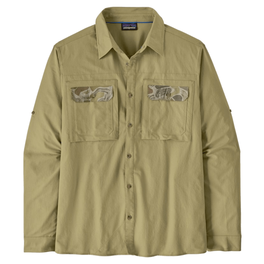 productImage: M's L/S Self Guided Sun Shirt Gumtree Green