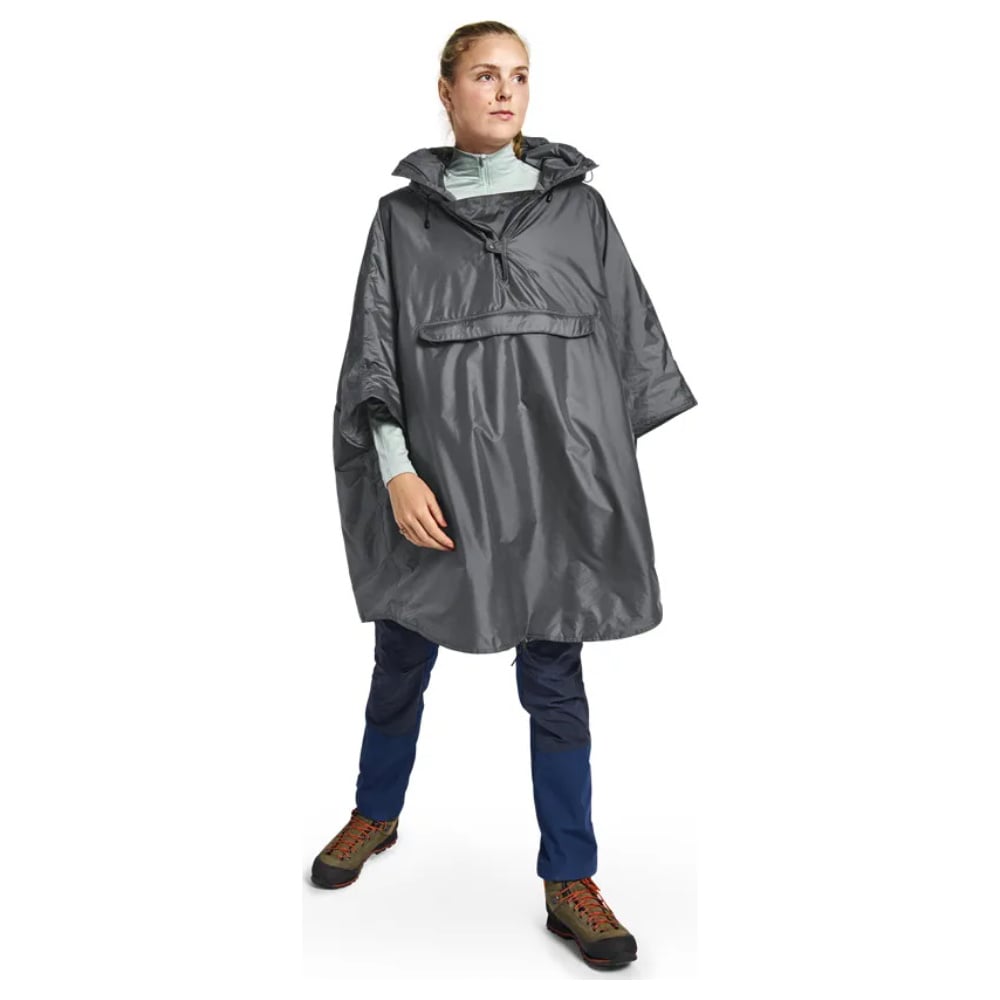 productImage: Pro Fjell Poncho Insulated Dark Shadow / Ruby Red