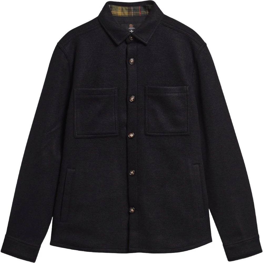 Marltown Overshirt Navy Marl, view: 1