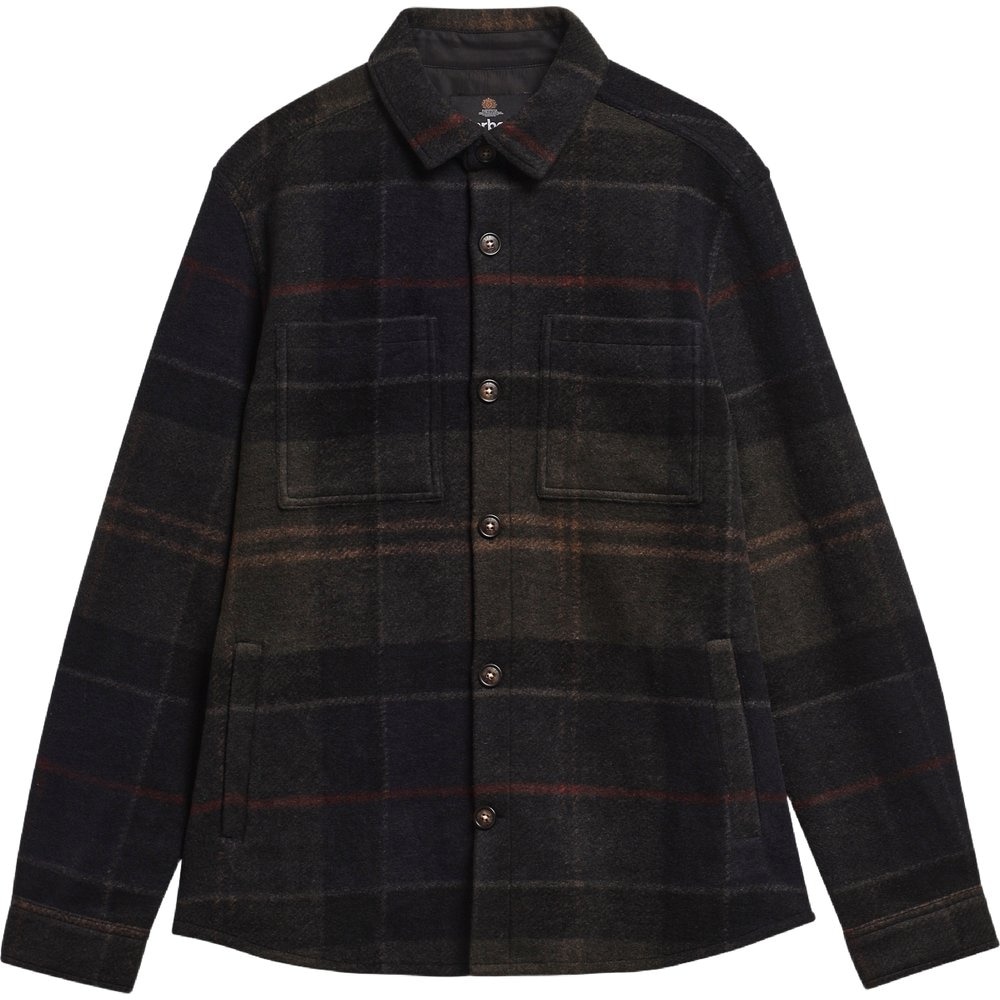 Woodlane Overshirt Shadow Classic Tartan, view: 1