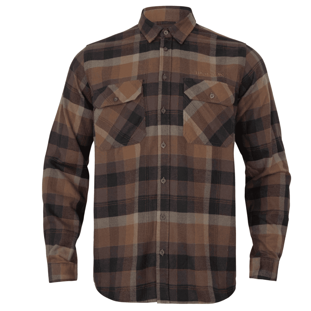 Rust Brown Check