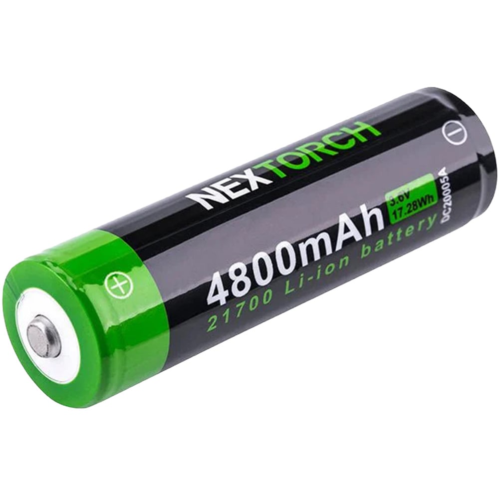 productImage: Oppladbart batteri 21700, 4800 mAh, innebygd ladeport Type-C
