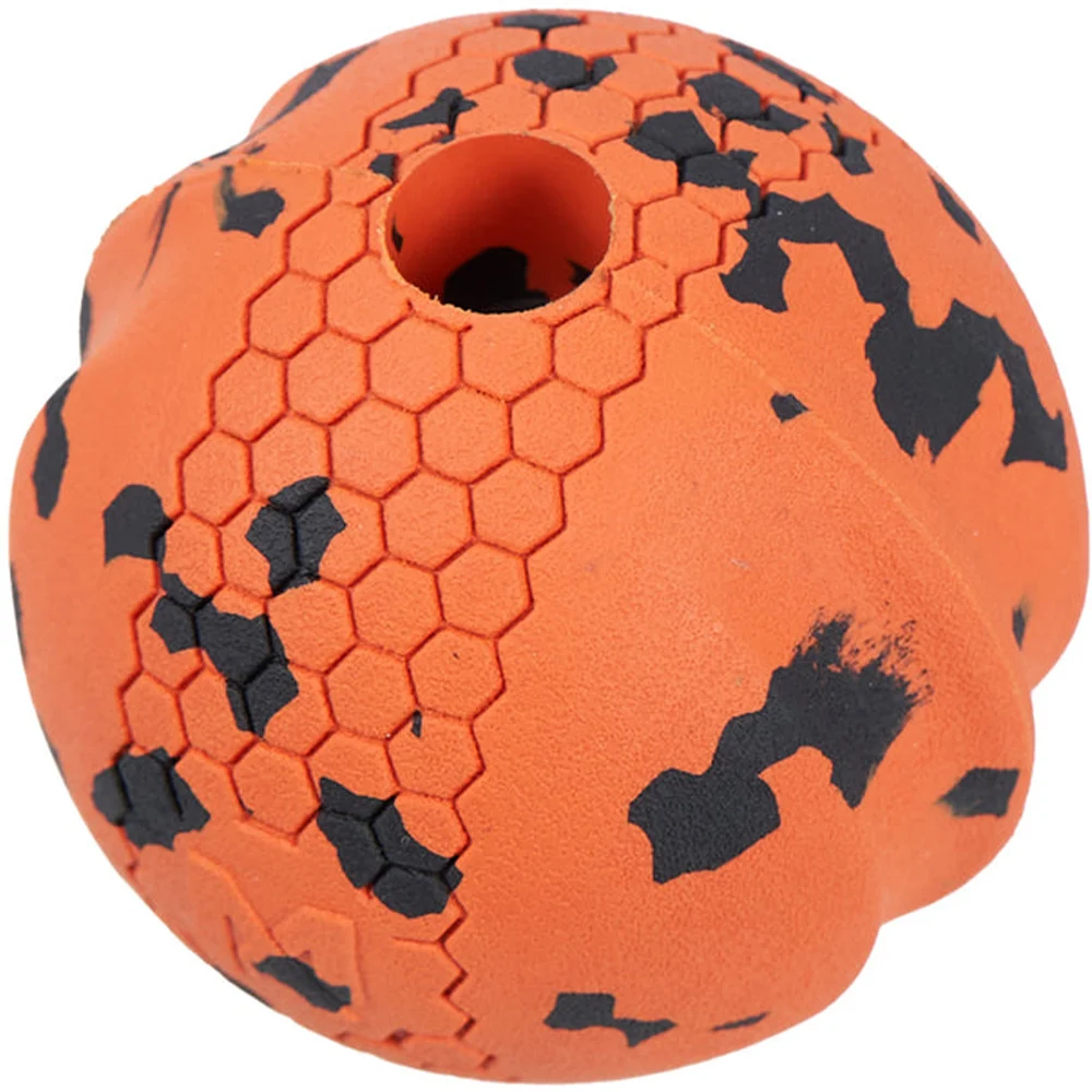Dog Ball 70X70Mm Orange/Black, view: 1