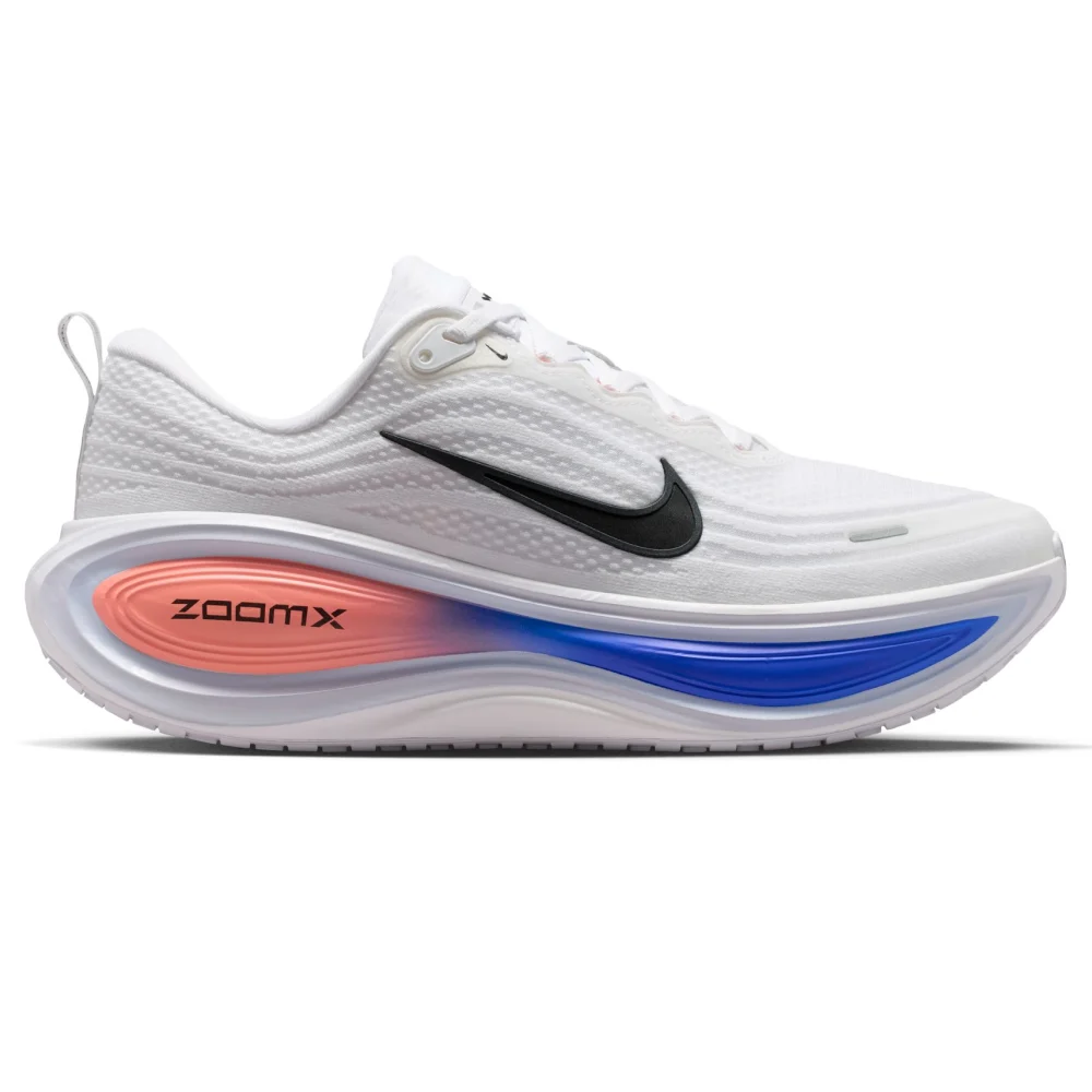 M's Vomero Plus Road Running Shoes White/Black-Atomic Pink-Racer Blue, view: 1
