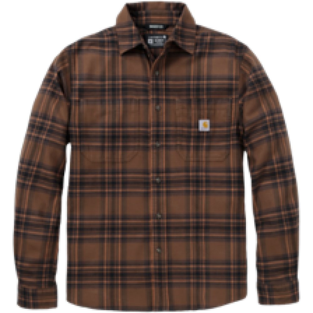 M's Hamilton Relaxed LS Plaid Shirt Red Duck, view: 1