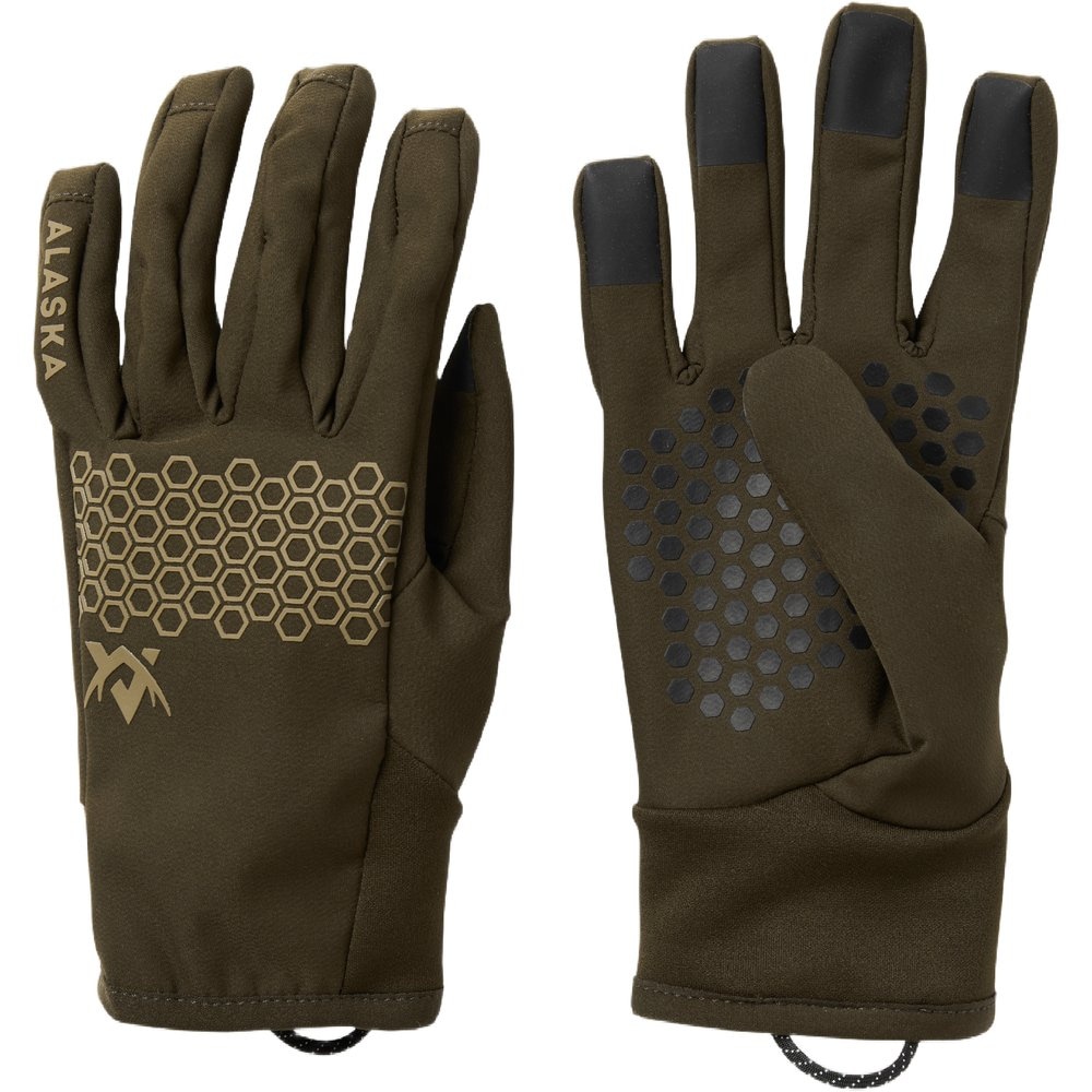 productImage: Chaser Stretch Gloves Solid Brown