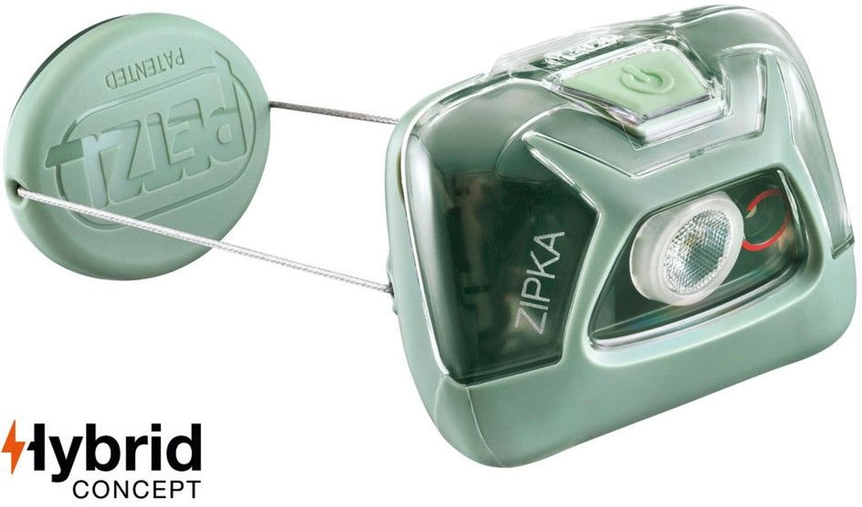 Zipka Petzl Zipka 300 lumen grønn hodelykt | Widforss