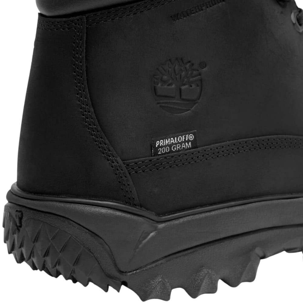 Rime Ridge Timberland Mens Rime Ridge Mid Lace Up Waterproof Hiking Boot Black ...